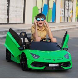 Lamborghini Aventador SVJ Kids Ride-On Car