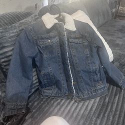 Boys Wrangler Jean Jacket Size M