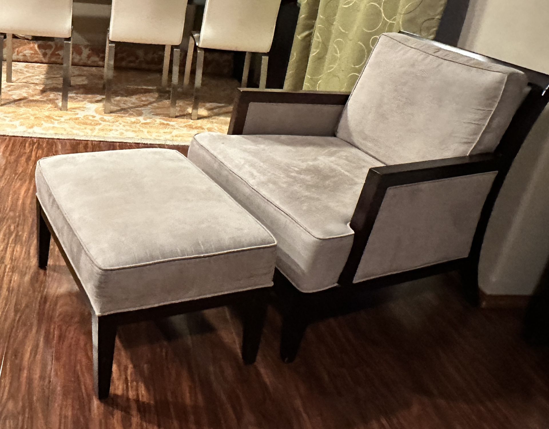 Chair & Ottoman