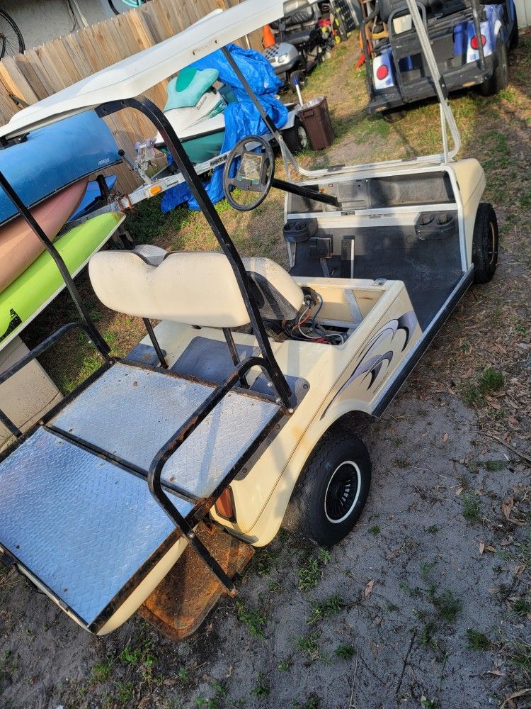 Club Car Not Running For Parts No Batteries