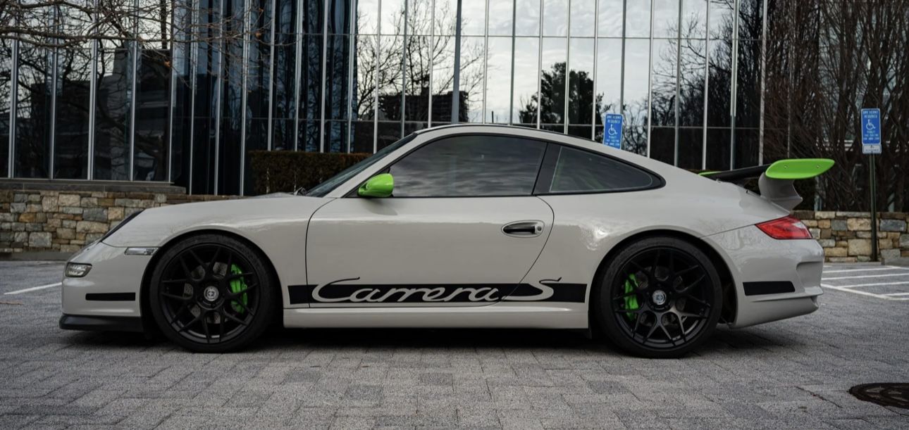 Porsche 2005-2011 911 โCarrera Sโ Side Door Decals Set GTS 3 997.2 997 Turbo GT3