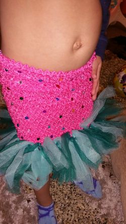Homemade mermaid tutu 2T