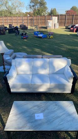 White And Black Couch