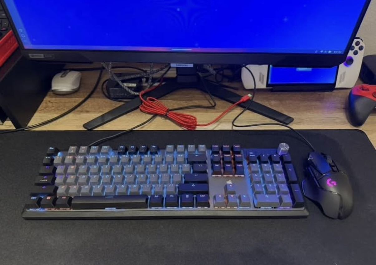 Corsair Mechanical Wired RGB Gaming Keyboard