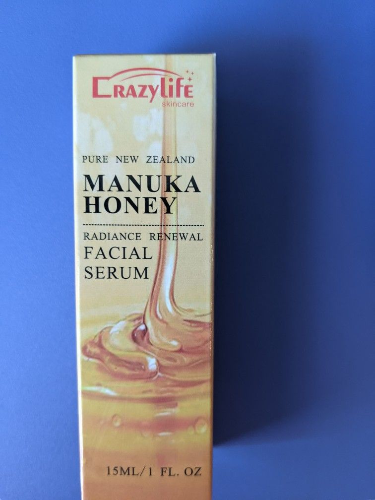 CrazyLife Manuka HoneyRadiance Renewal Facial Serum 1 fl. oz 5 bottle pack