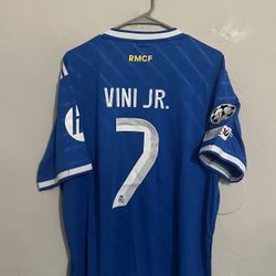 Real Madrid 2025-26 3rd Vini Jr Jersey (small Medium Large XL 2X)