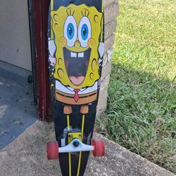 Longboard SpongeBob Skateboard 