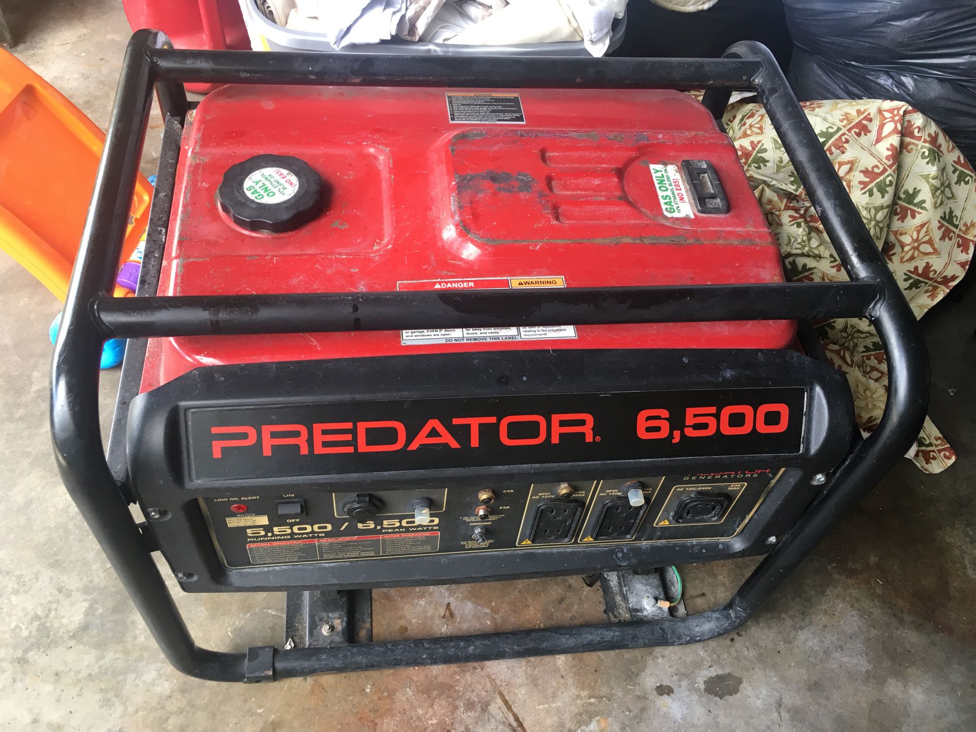 Predator generator 6,500