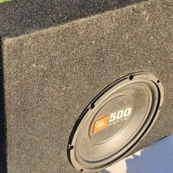 JBL 500 Watt Subwoofer 