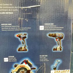Bosch 18v Tool Set