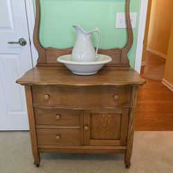 Oak Washstand