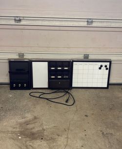 Pottery Barn Wall-Mounted Command Center Organizer with Whiteboard
