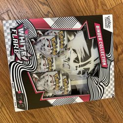 White Flare Binder Sealed Pokemon