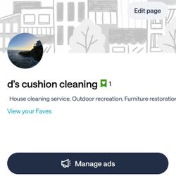 cushion cleaning