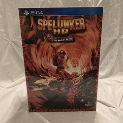 Spelunker HD Deluxe Collector's Edition PS4 Sony PlayStation 4 NEW SEALED