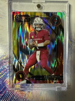 2024 Panini Select - Club Level Kyler Murray #278 Red & Yellow Shock Prizm