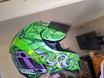 Icon motorcycle helmet