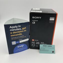 Sony 28-70mm F2 GM Lens