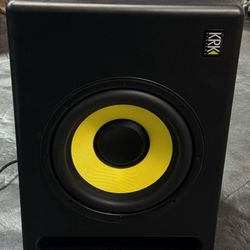 KRK S10.4-NA 4th Generation 10" 160 Watt Powered Studio Subwoofer - Black