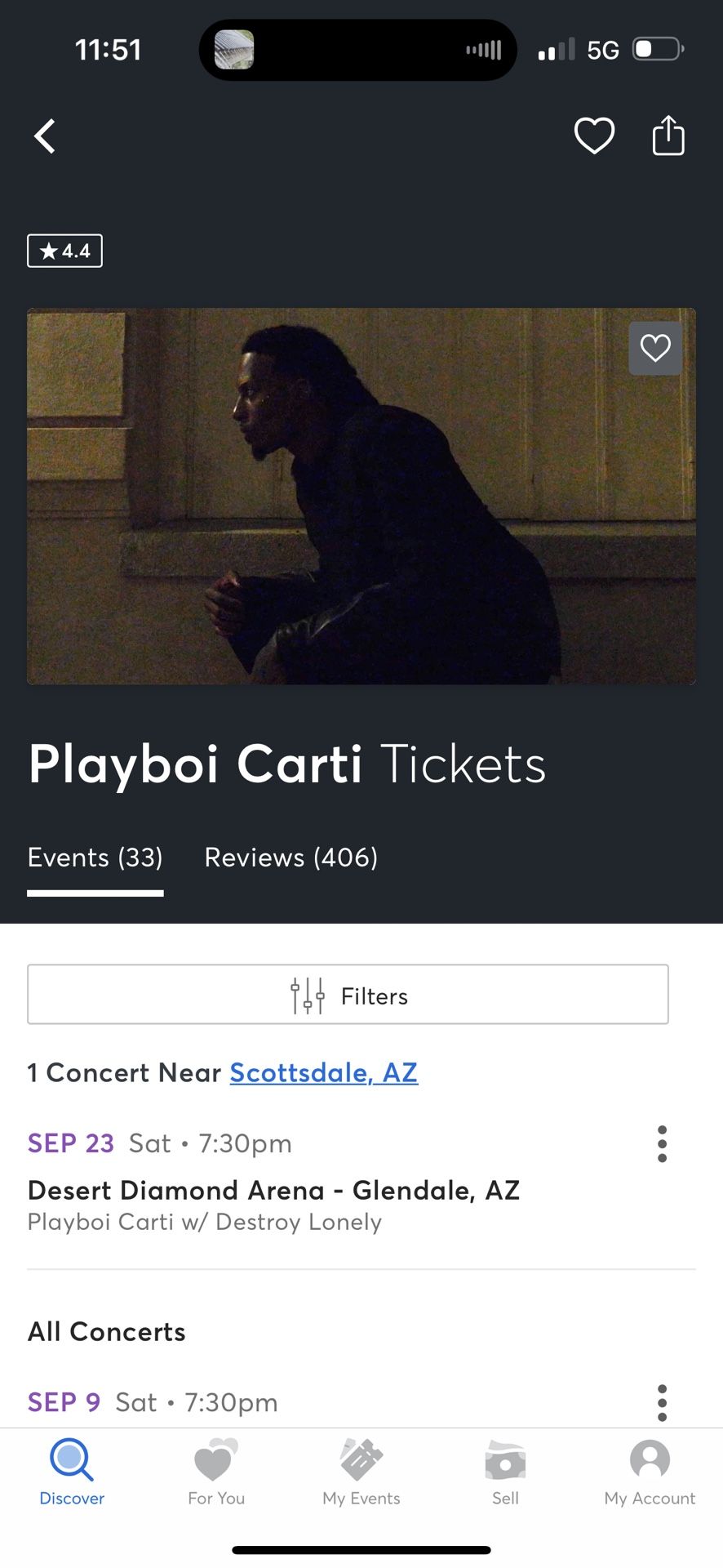 Playboi Carti Tickets