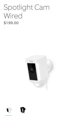 Ring security camera installation