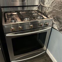 All Around Stainless Steel Gas Stove