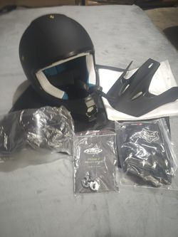 Kids Dirt Bike Helmet 4 Piece Set