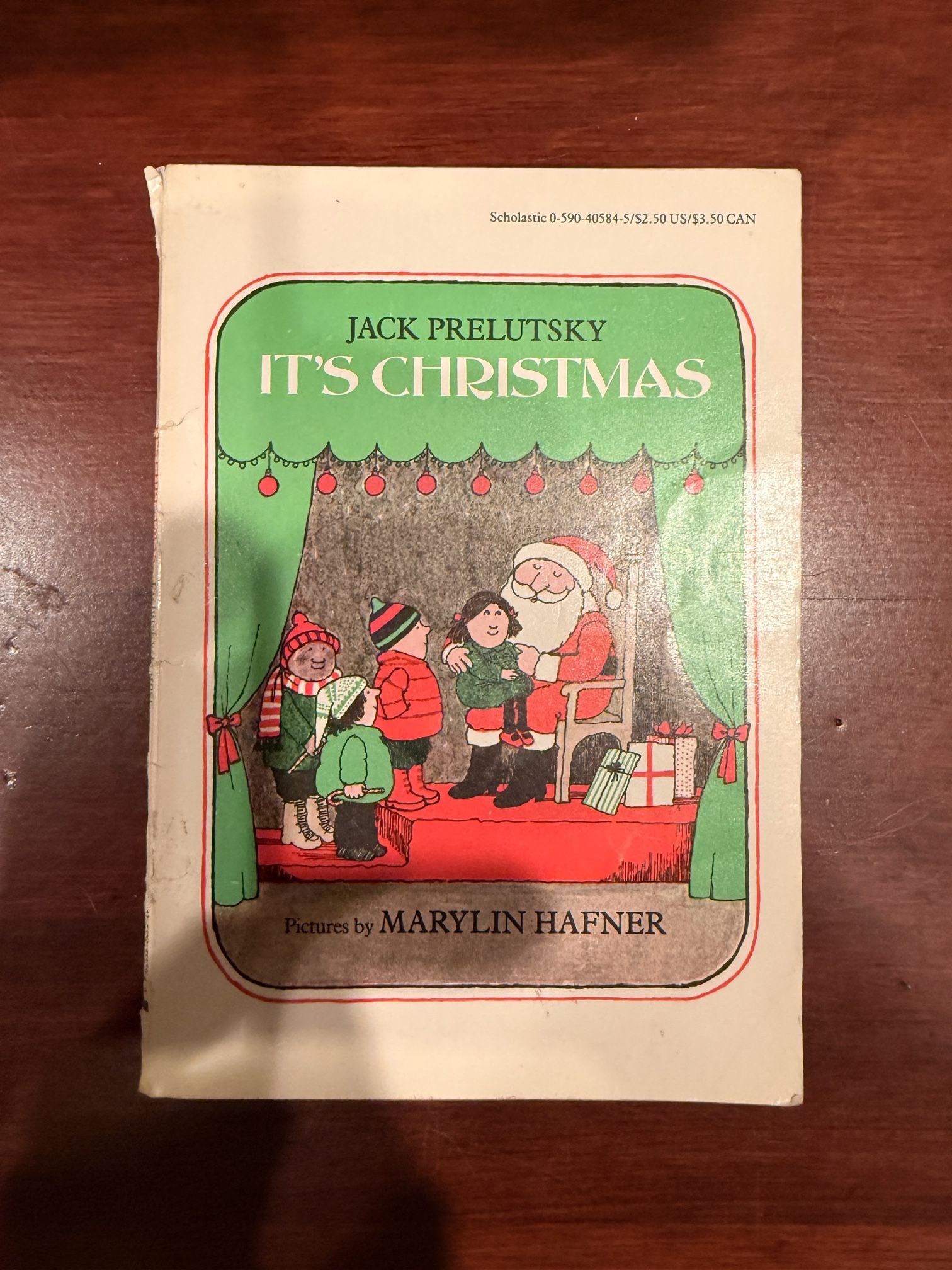 It’s Christmas Children’s book by Jack Prelutsky