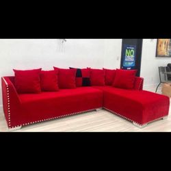 Sectional L Furniture Pillows Included. Brand New