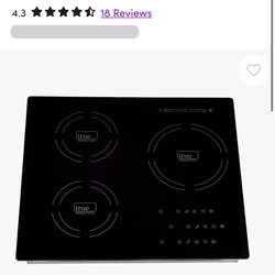 Glass Ceramic Electric Cooktop (LIKE NEW)