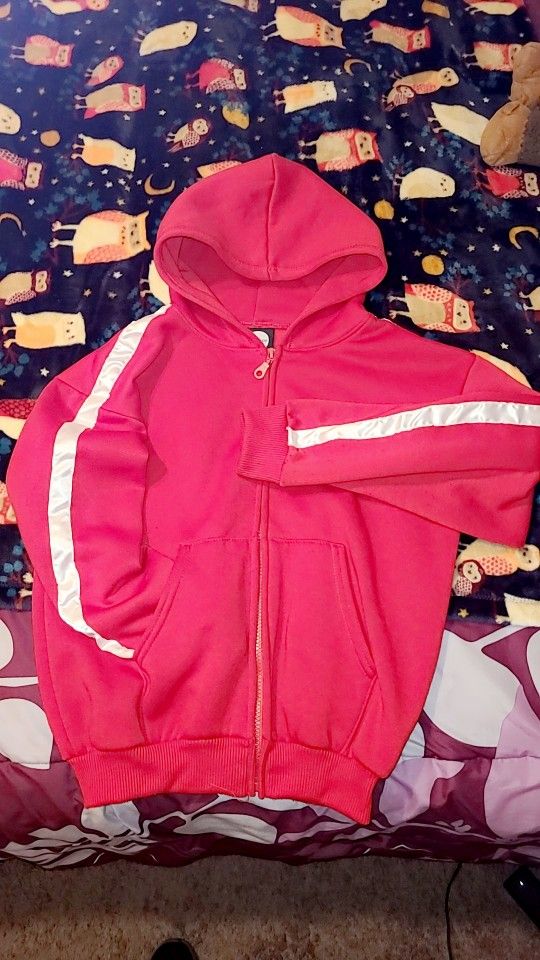 Red Kids Hoodie / Zip Up