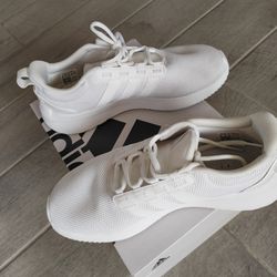 White Adidas Running Shoes - 6.5 Men's - $25 - Cash Pickup Only