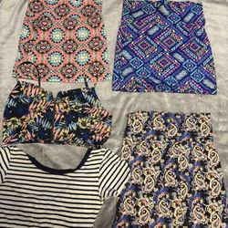 Skirts And Crop Tops