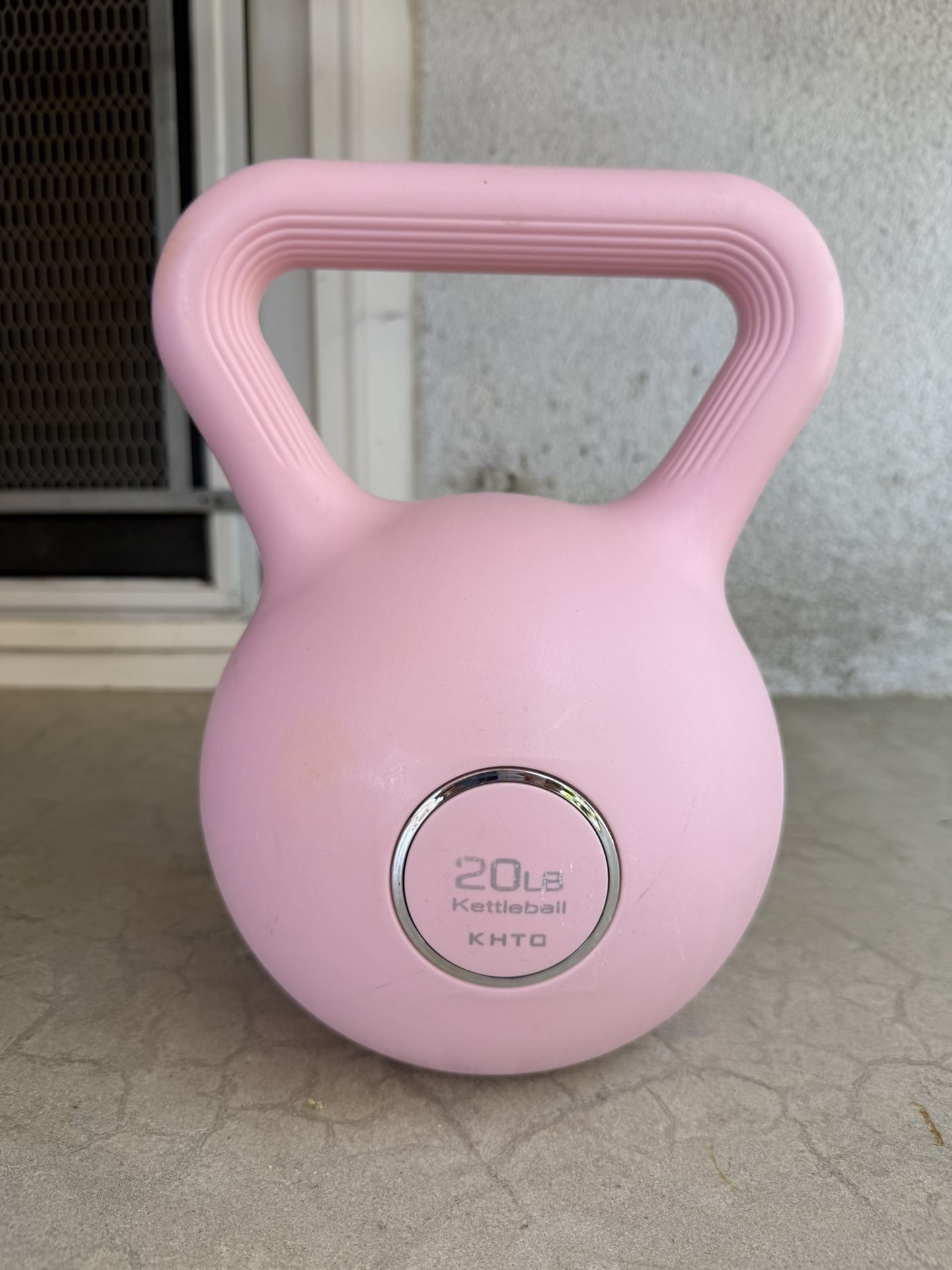 KHTO Kettlebells Fitness Exercise-Pink Strength Training Kettlebell Sets,Dumbbell Weights for Home Gym Equipment