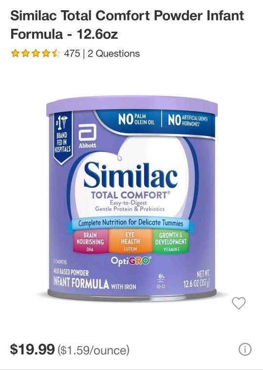 Similac Total Comfort