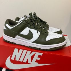 Nike Dunks Olive Green