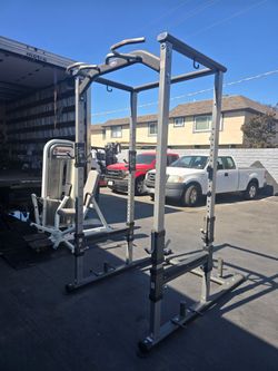 Tuffstuff power rack commercial gym equipment exercise fitness rack workout