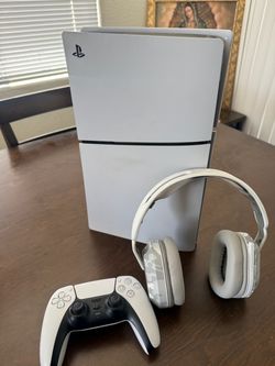 PlayStation 5 Slim  with Controller and Headset
