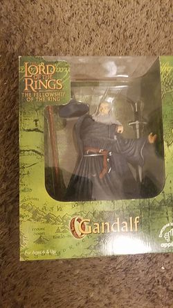 The Lord of the rings action figure,The Fellowship of the rings SERIES Gandalf!