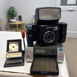 Sony ID Photo digital printer and camera