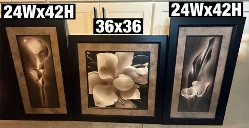 Beautiful 3 Pc Frame Set