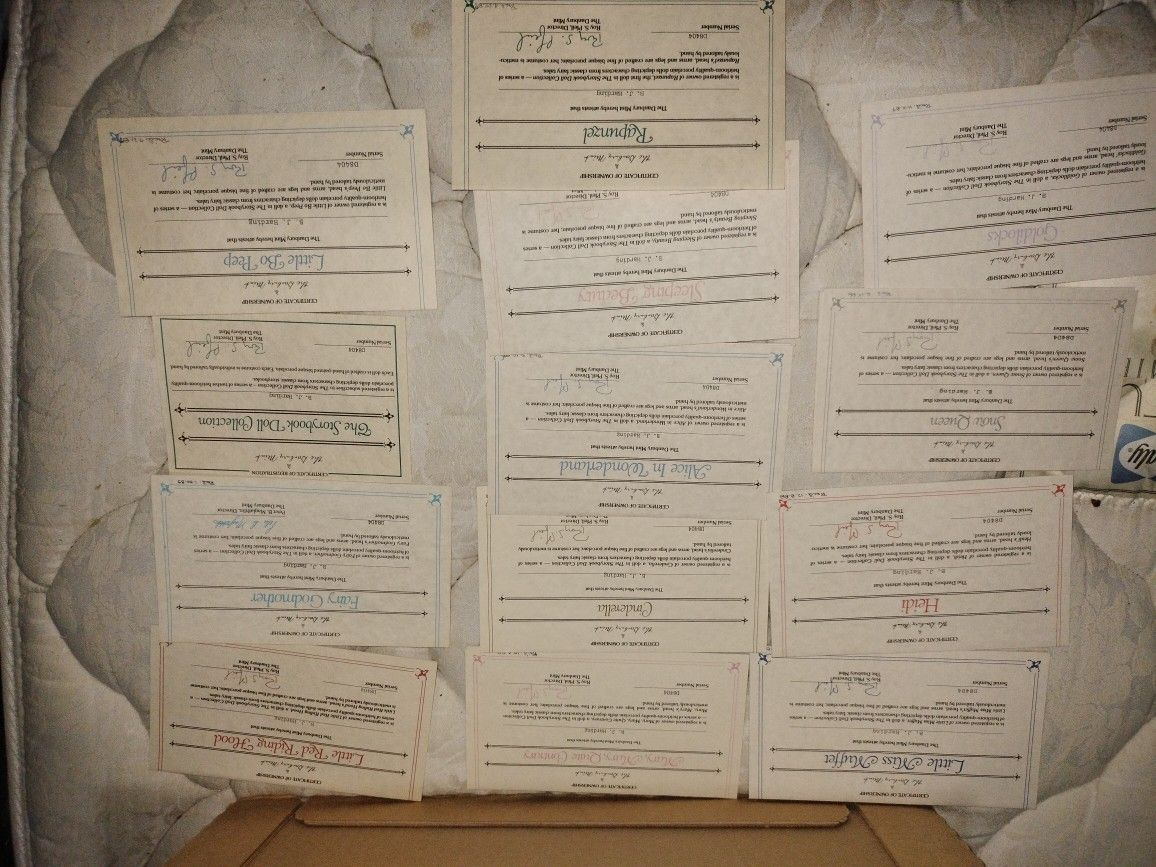 All The Stories Porcelain Dolls