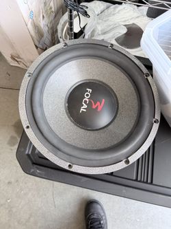 2- Focal Utopia Be 33 WX2 13" 4-ohm subwoofer