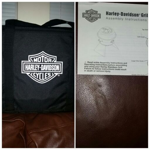 Harley Davidson portable grill