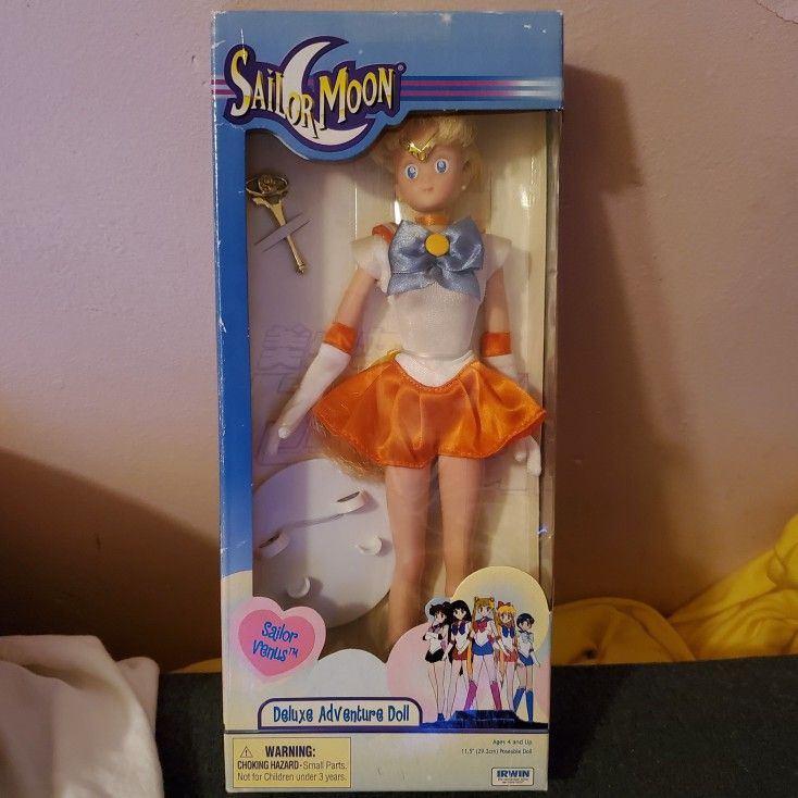 Sailor Moon Doll Sailor Venus Vintage New
