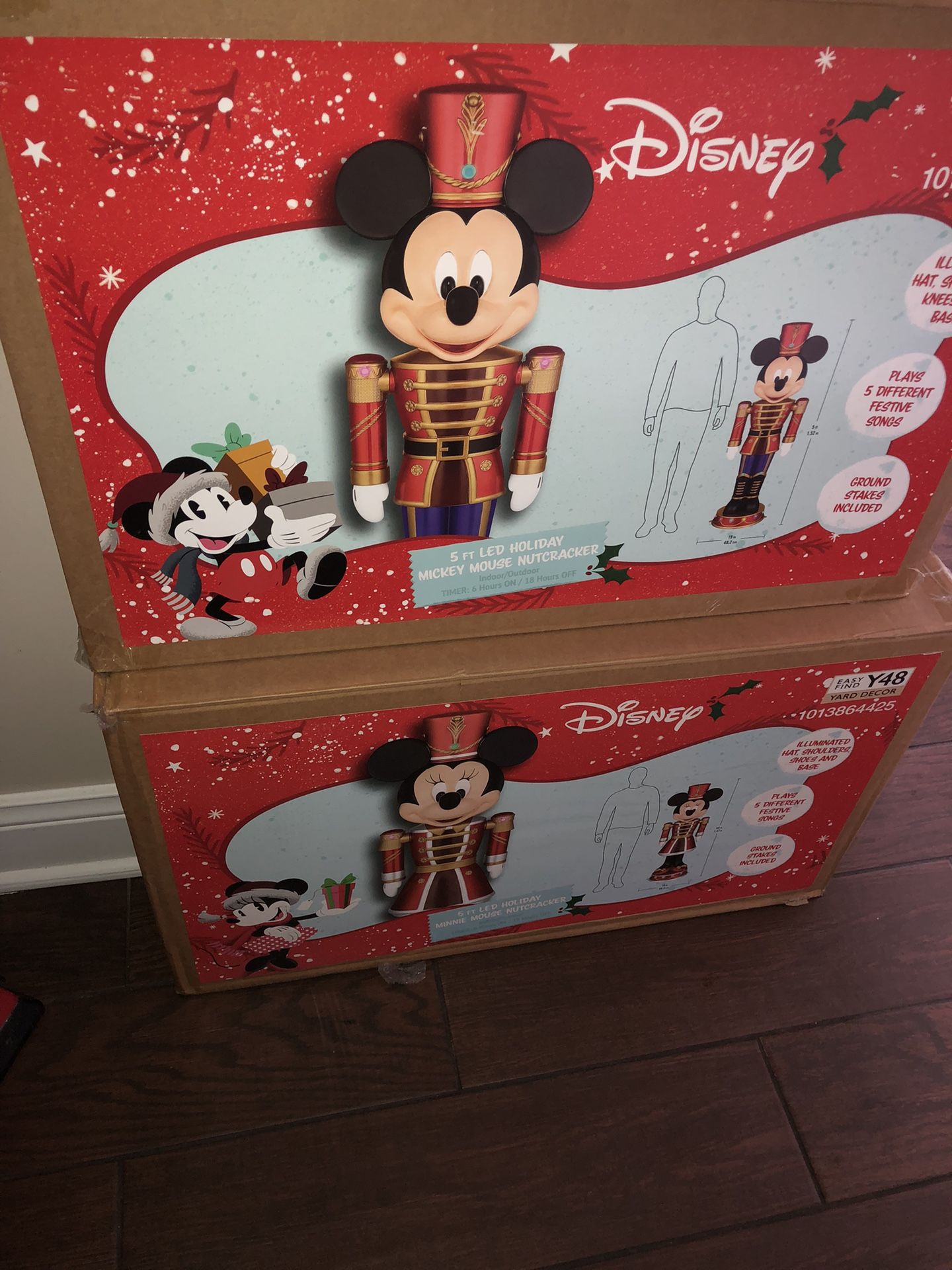 Disney Mickey And Minnie Nutcracker