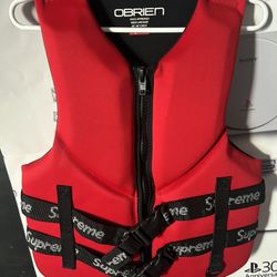 Supreme × O’Brien Life Vest SS18 – Red – Medium – Rare