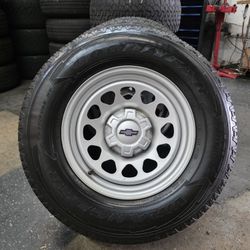 17" Chevy Silverado OEM rims/ used tires