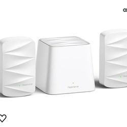 Mesh WiFi System, Up to 4,500 Sq.ft Coverage, AC1200 Gigabit Routers for Wireless Internet, Mesh WiFi Router Replacement, App Control, Guest Network a