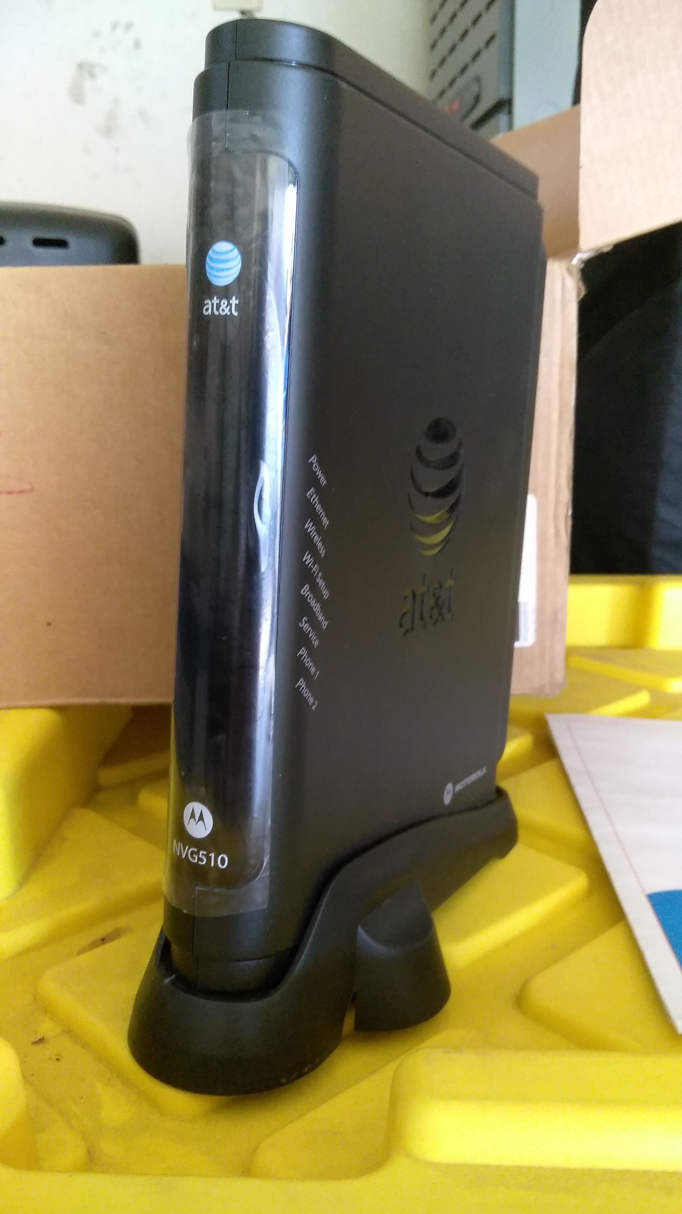 At&t Dsl Modem Motorola NVG510
